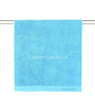 Рушник банний NAF NAF Casual великий 100x150 23-TURQUOISE 100% бабовна, TURQUOISE, 100x150