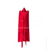 Халат махровий NAF NAF BATHROBES 380 GR S/М 02-BORDEAUX 100% бавовна