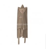 Халат махровий NAF NAF BATHROBES 380 GR M/L 45-BROWN 100% бавовна