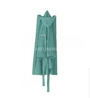 Халат махровий NAF NAF BATHROBES 380 GR S/М 53-AQUAMARINE 100% бавовна