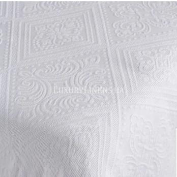 Покривало NAF NAF Briance 180x270 00-WHITE