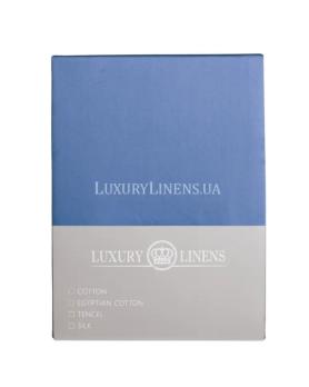 Простирадло LUXURY LINENS Aliento 200x260 BLUE 100%єгипетська бавовна, 200x260