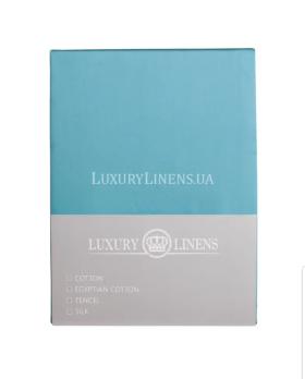 Простирадло LUXURY LINENS Alonso 200x260 TURQUOISE 100%єгипетська бавовна, 200x260