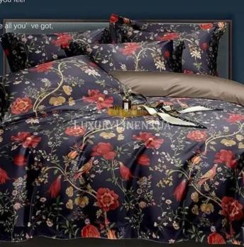 Постільна білизна LUXURY LINENS Floracion 100% єгипетська бавовна 500ТС