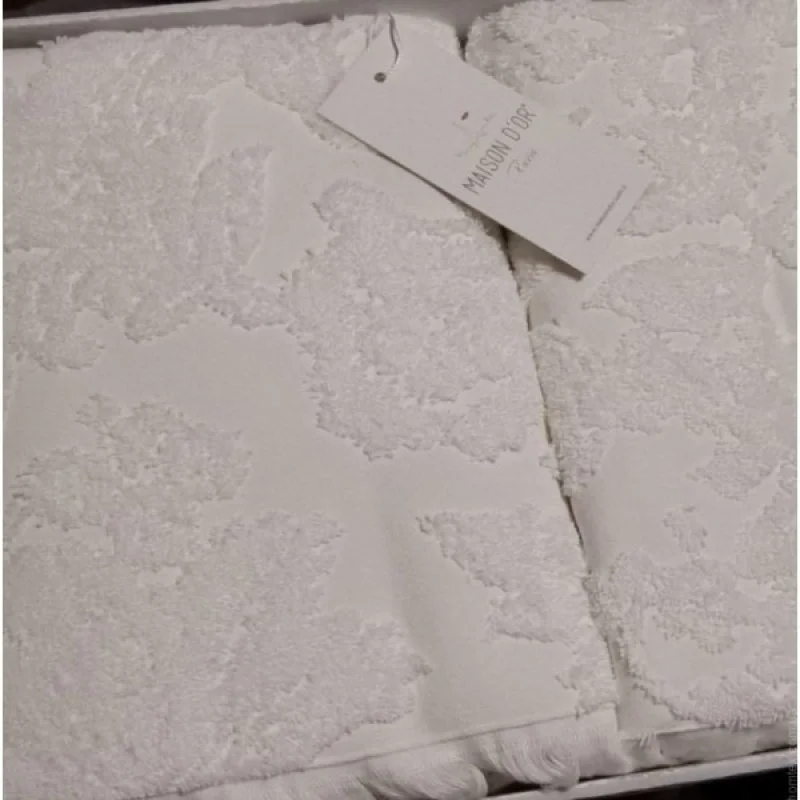Набір рушників Maison D'or Sanda Jacquard Ecru кремовий