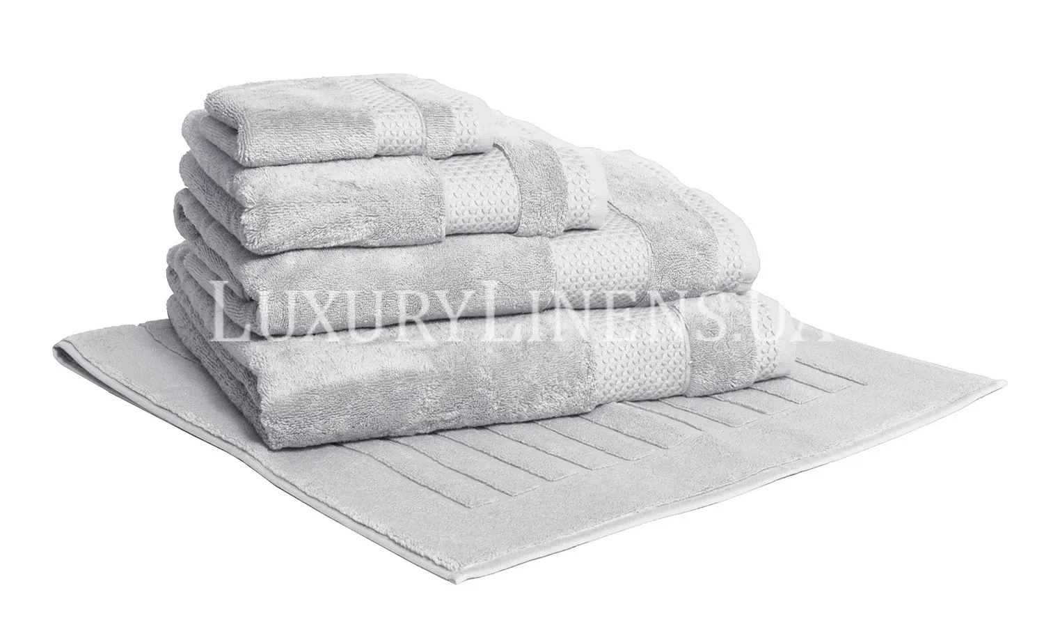 Махрові рушники LUXURY LINENS Alligator Grey