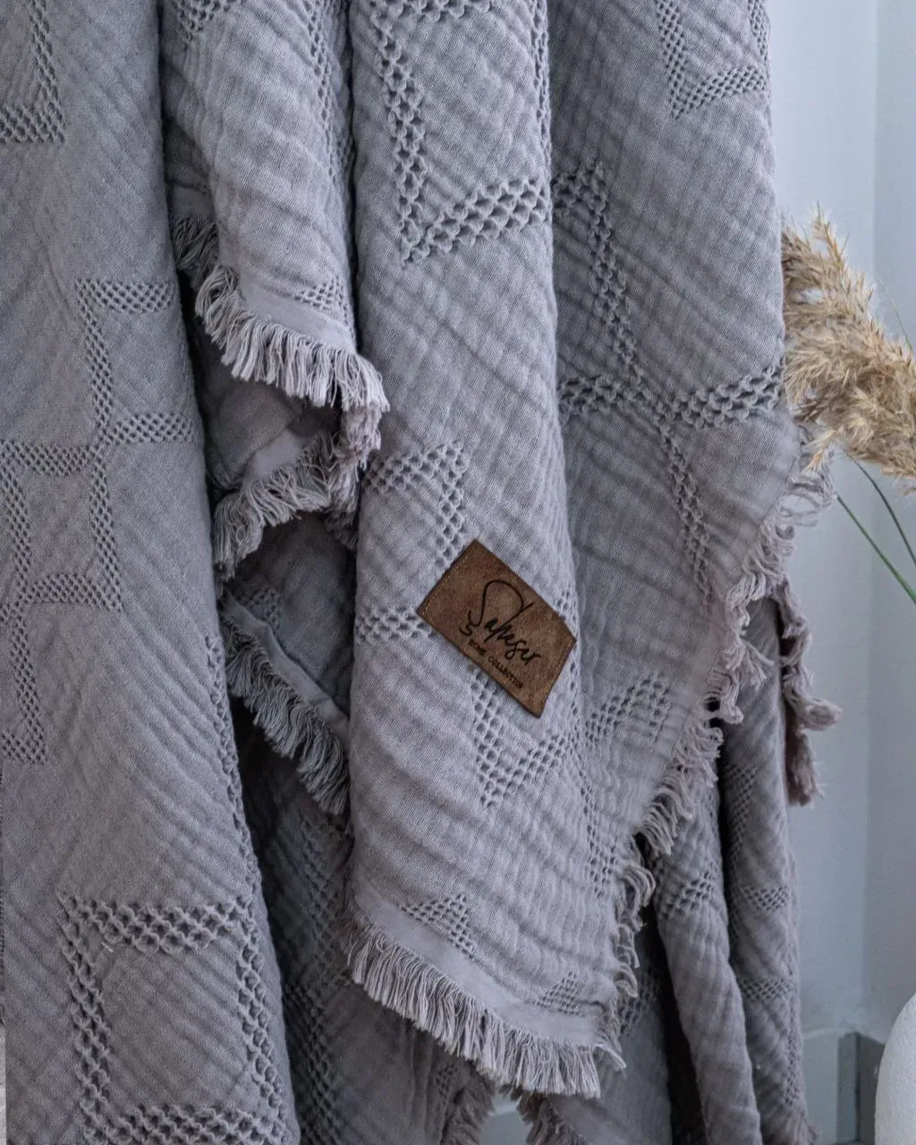 Покривало Saheser - Pike Oscar gri 240*260