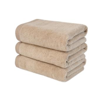 Рушник махровий готельний Premium Microcotton kahve Lotus Home