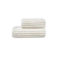 Рушник махровий Готель Premium Microcotton Stripe Ecru-Kahve Lotus Home