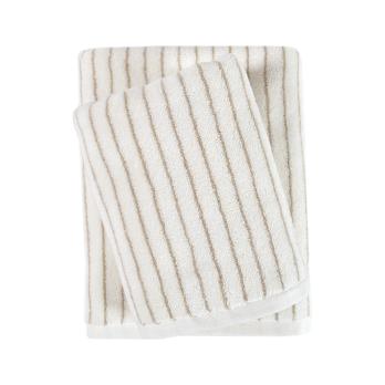 Рушник махровий Готель Premium Microcotton Stripe Ecru-Kahve Lotus Home