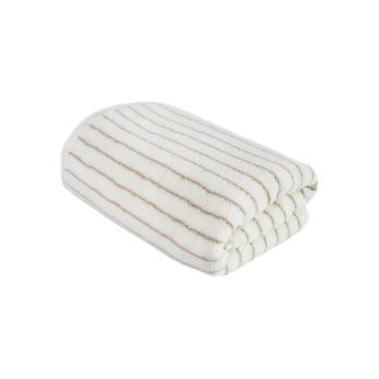 Рушник махровий Готель Premium Microcotton Stripe Ecru-Kahve Lotus Home