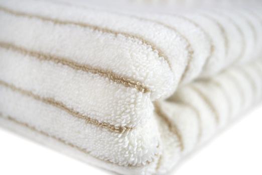 Рушник махровий Готель Premium Microcotton Stripe Ecru-Kahve Lotus Home