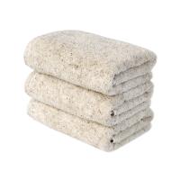 Рушник махровий Organic natural Lotus Home бежевий