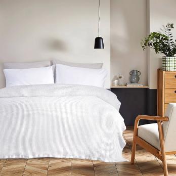 Покривало піку Bellia off white Lotus Home молочний