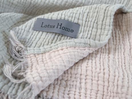Покривало Sia muslin grey-blush Lotus Home