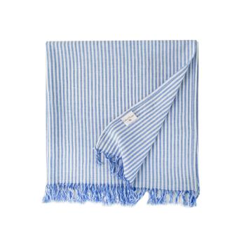 Рушник Lotus Home Pestemal - Argosa stripe 85*175 синій