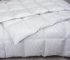 Ковдра Luxury Linens тепла 90% пух/10% пір'я