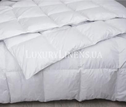 Ковдра Luxury Linens тепла 90% пух/10% пір'я