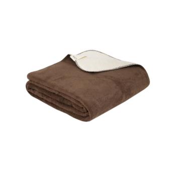 Плед Lotus Home - Infinity коричневий 200*220