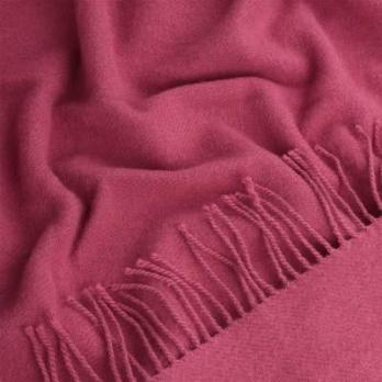 Плед руно 140х200 см Блідо-рожевий