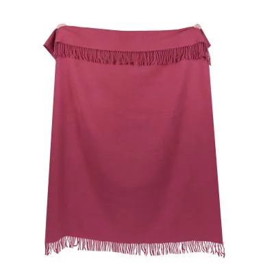 Плед руно 140х200 см Блідо-рожевий