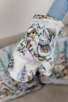 Новорічна гобеленова скатертина Казкові гноми