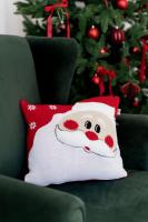 Подушка декоративна в'язана Святий Миколай