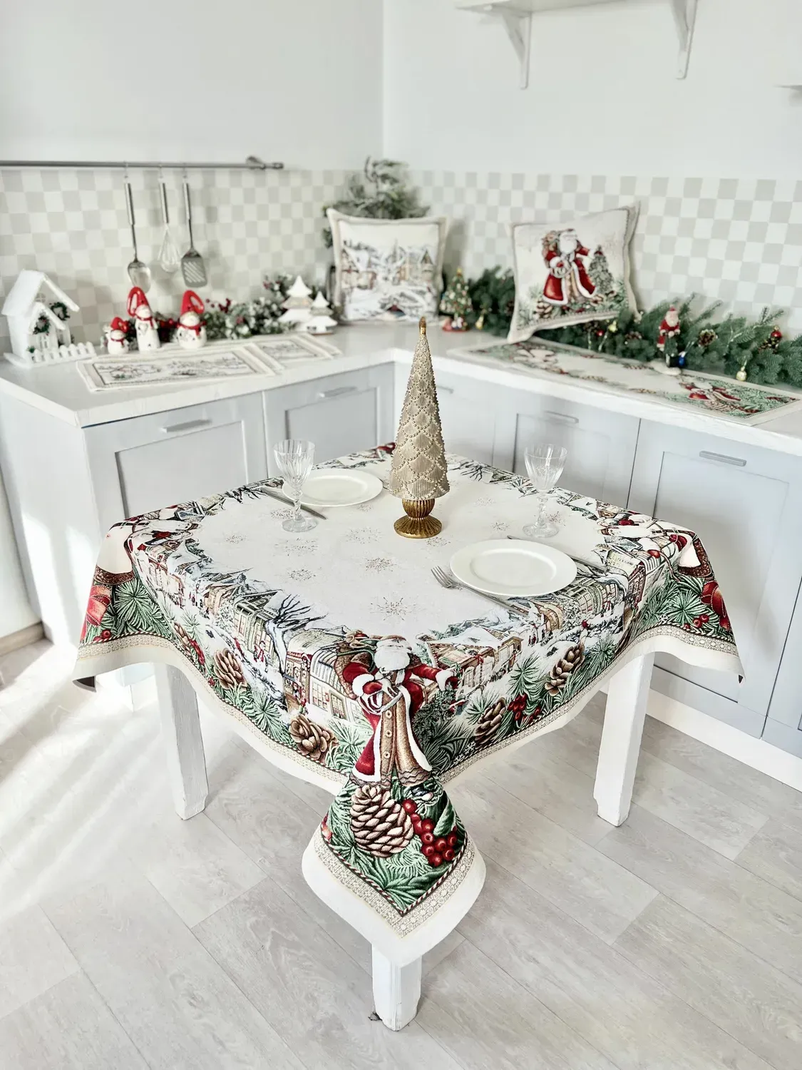 Скатертина гобеленова MOROZ Limaso