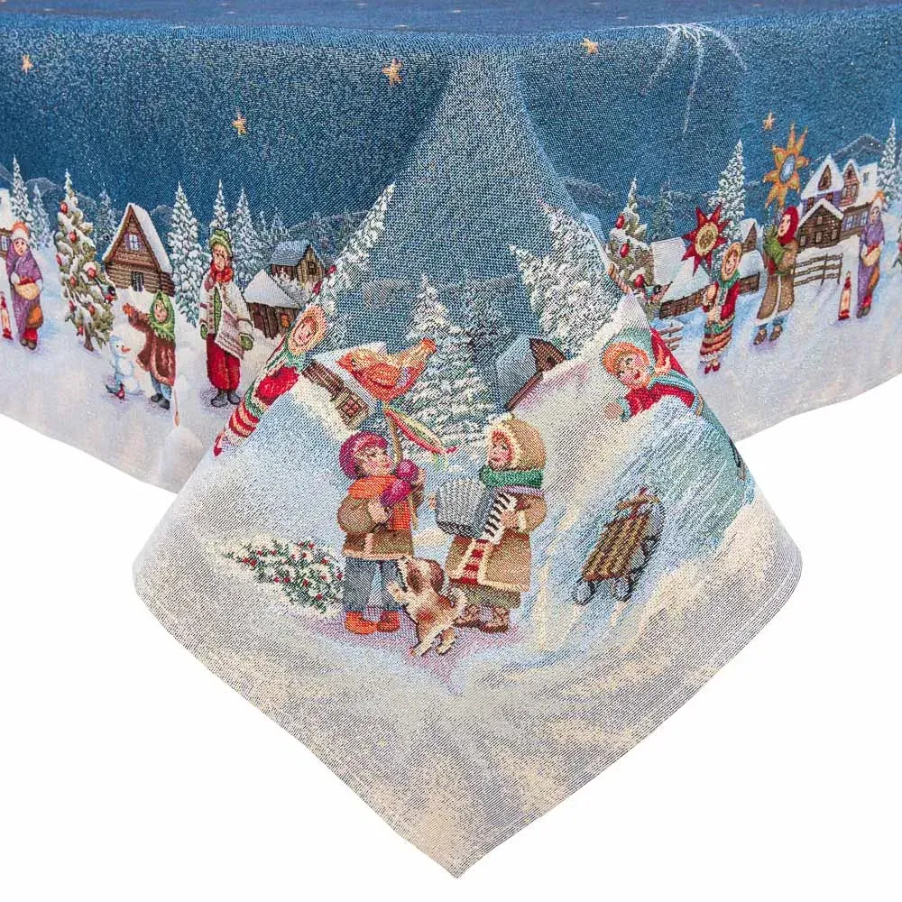 Скатертина гобеленова RUNNER1160 Колядники Limaso