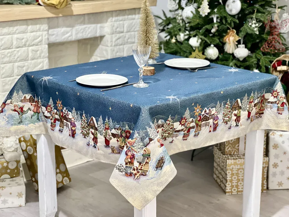 Скатертина гобеленова RUNNER1160 Колядники Limaso
