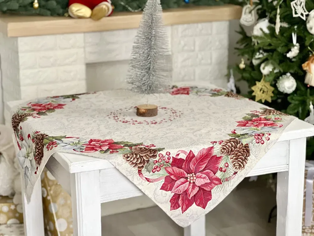 Скатертина гобеленова RUNNER1198 Різдвяник Limaso