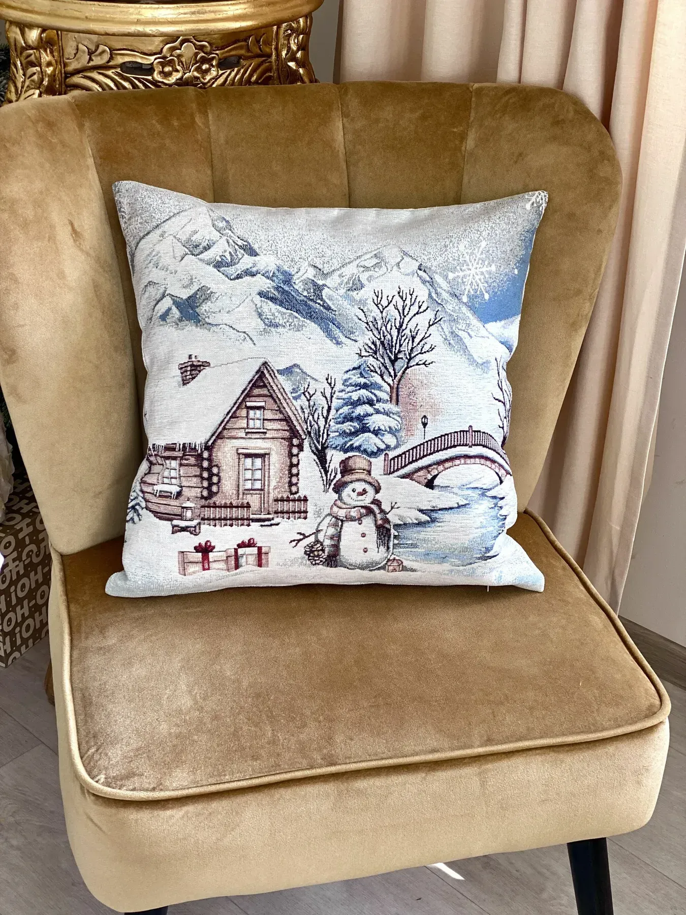 Наволочка гобеленова одностороння G-34398 CO2-NV Limaso