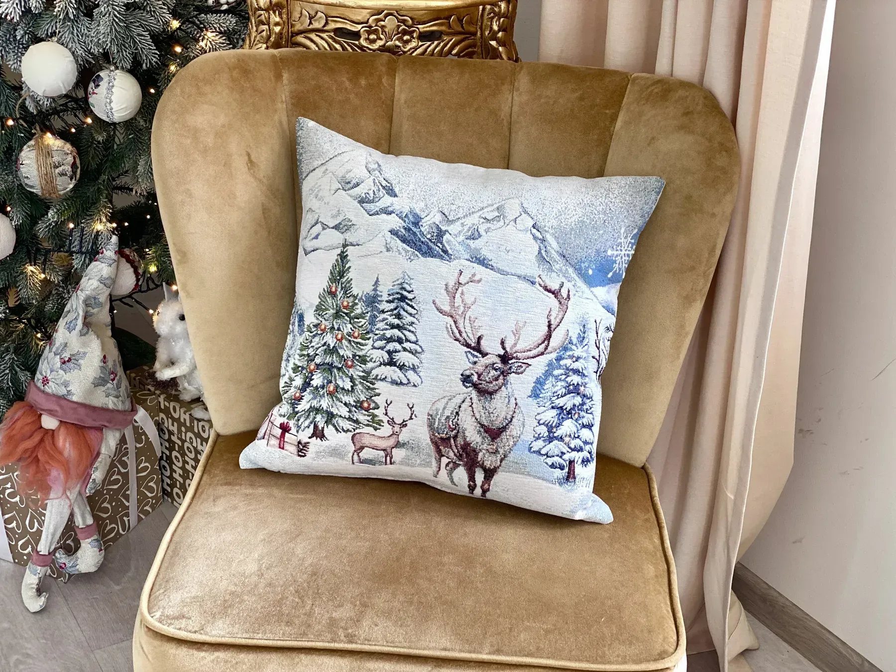 Наволочка гобеленова одностороння G-34398 CO2-NV Limaso