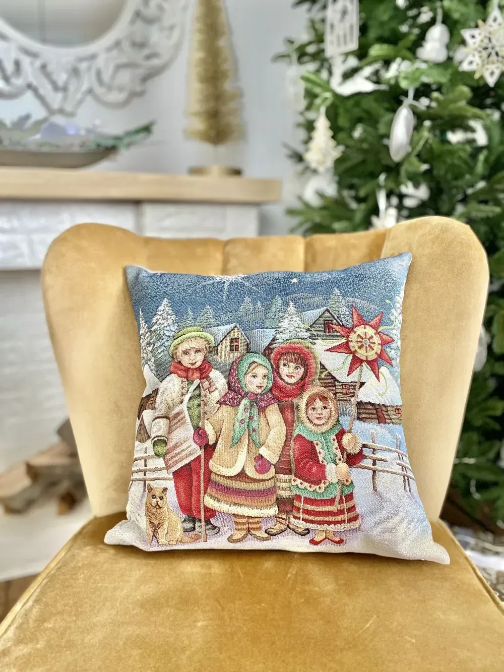 Наволочка гобеленова одностороння KISS1160 Limaso