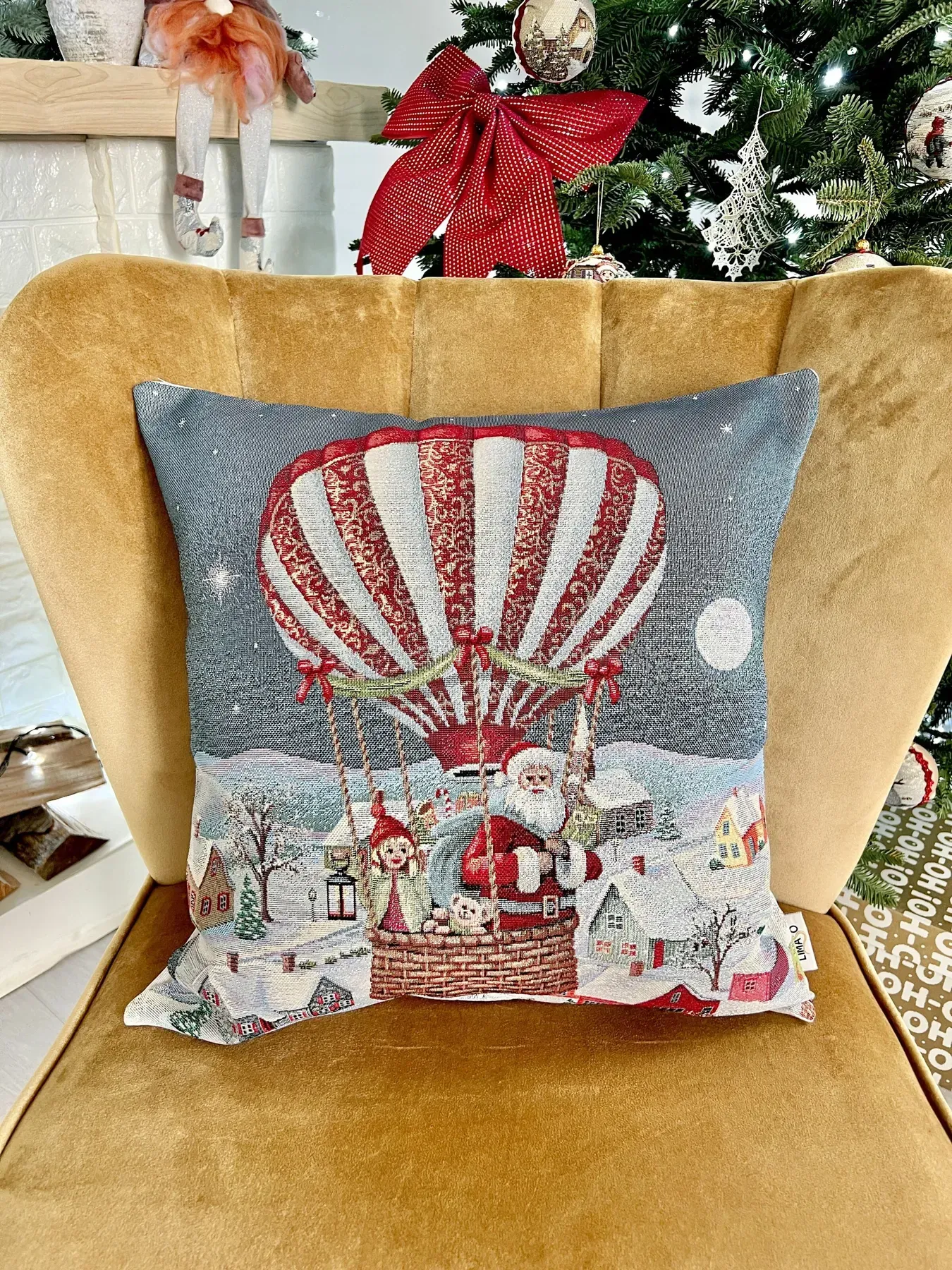 Наволочка гобеленова одностороння KISS1213 Limaso