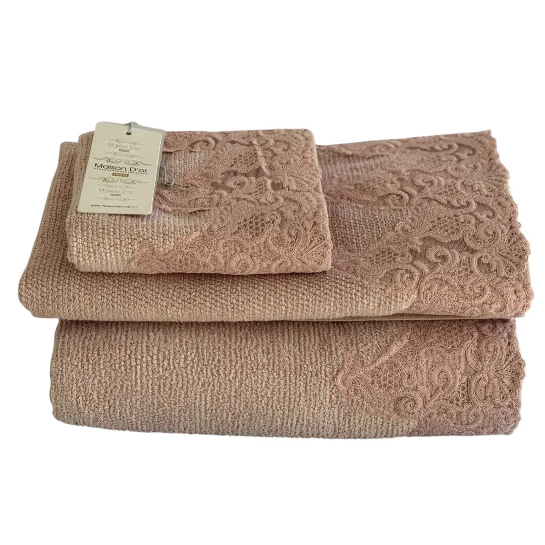 Набір рушників Maison D'or Trendy Rose махрові 30-50 см,50-100 см,85-150 см