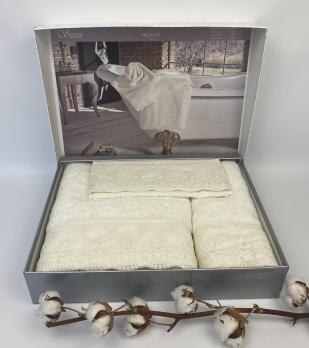 Рушник Maison D'or 3 шт. Sessa Ecru