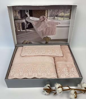 Рушники Maison D'or 3шт Sessa Rose
