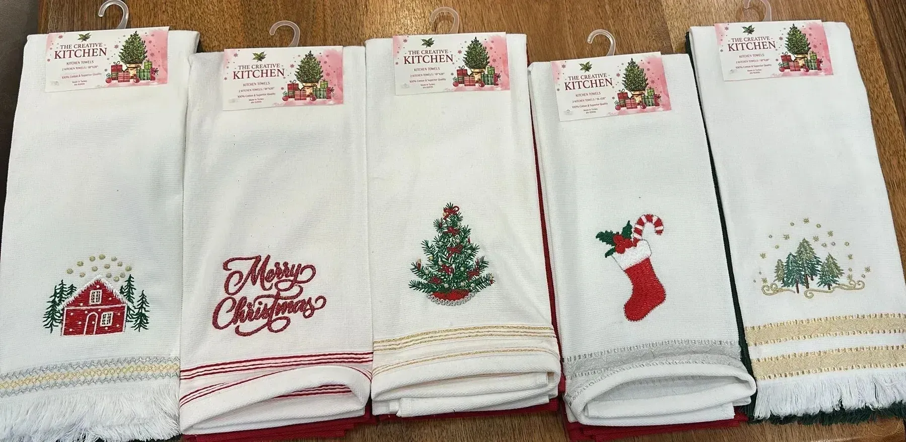 Набір різдвяних рушників для кухні TAC Christmas