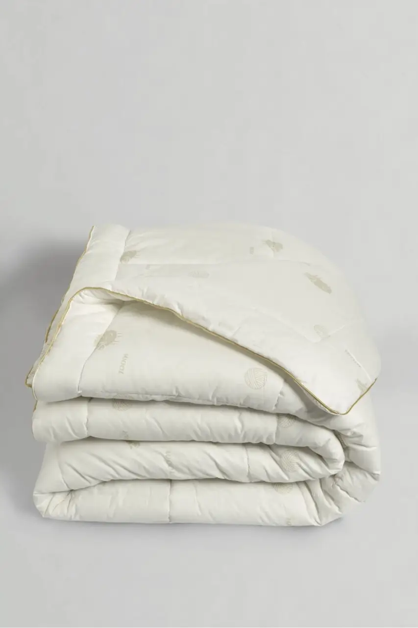 КОВДРА ТЕПЛА НАТУРАЛЬНА ВОВНЯНА WHITE LIFE