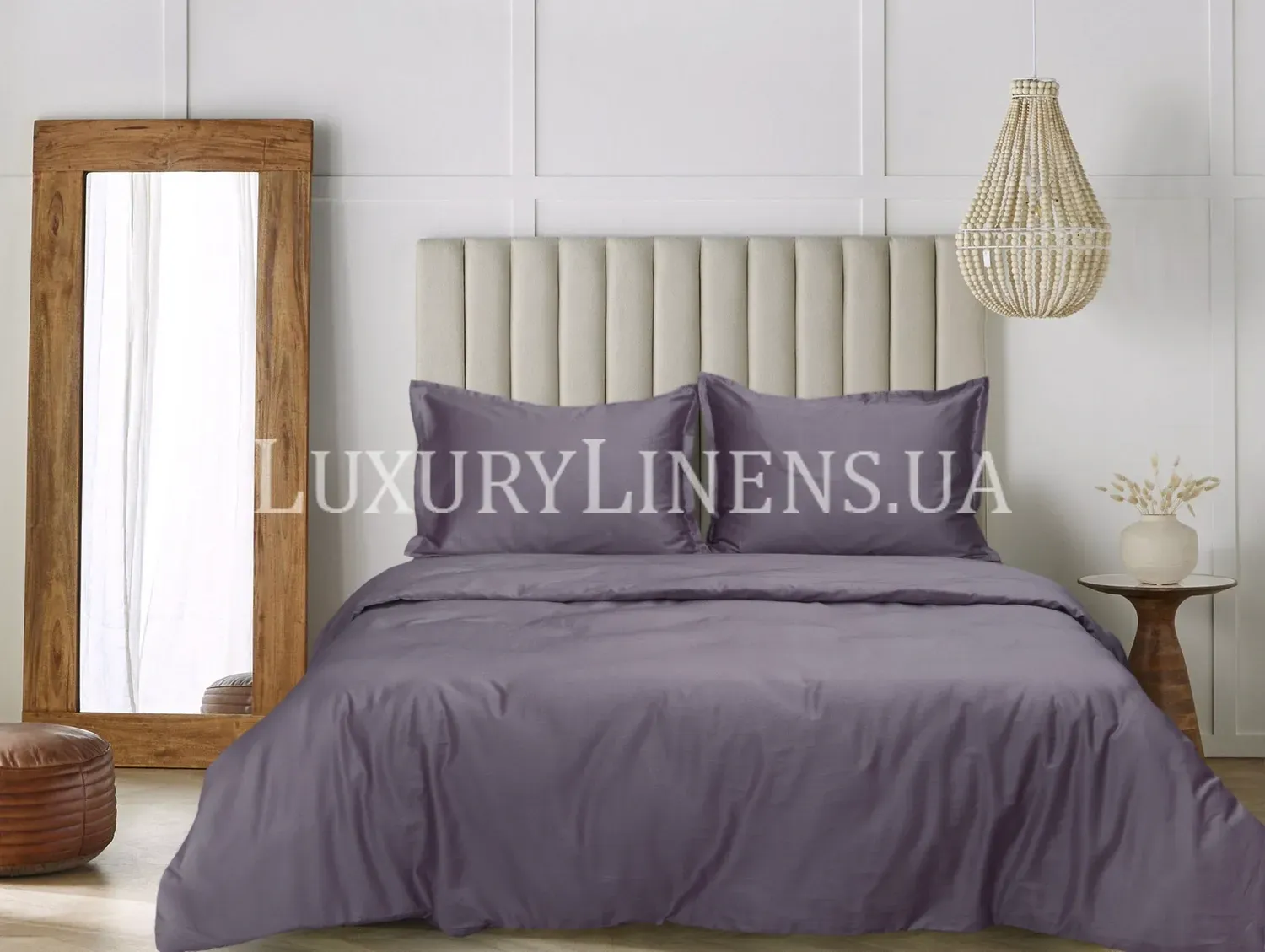 Постільна білизна LUXURY LINENS EXCALIBUR 100% бавовна, Двоспальні