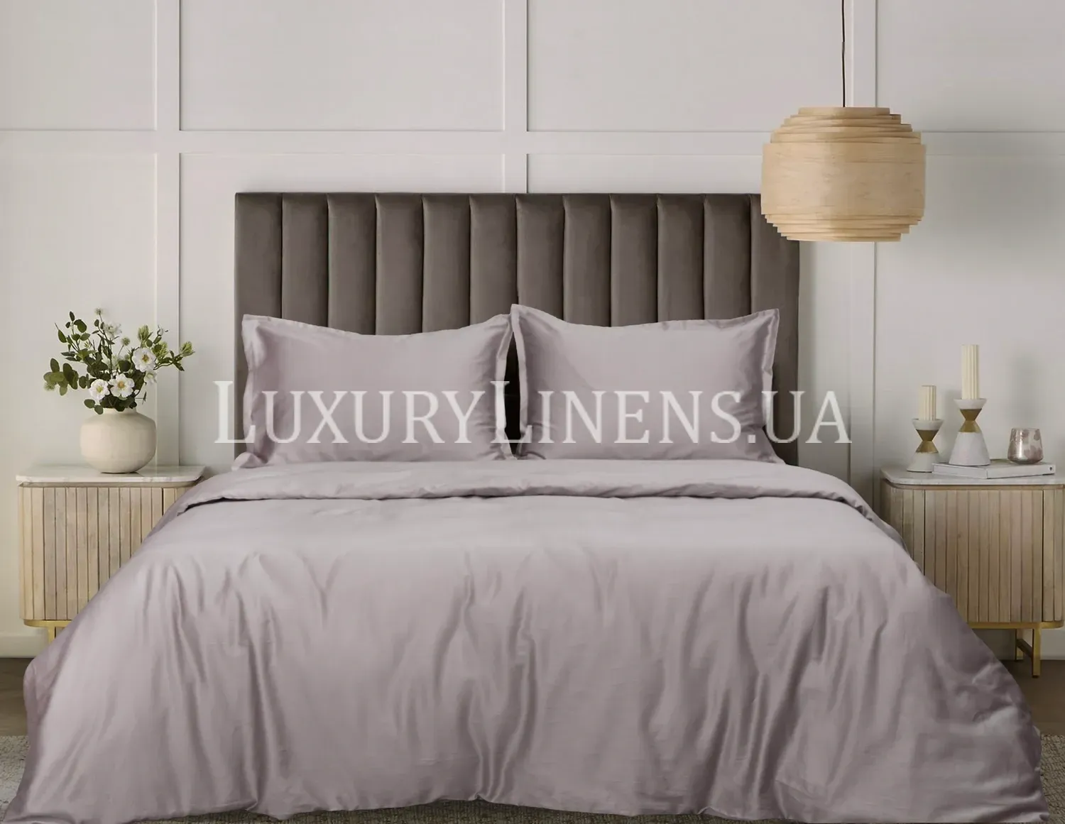 Постільна білизна LUXURY LINENS SHELL 100% бавовна, Півтораспальні