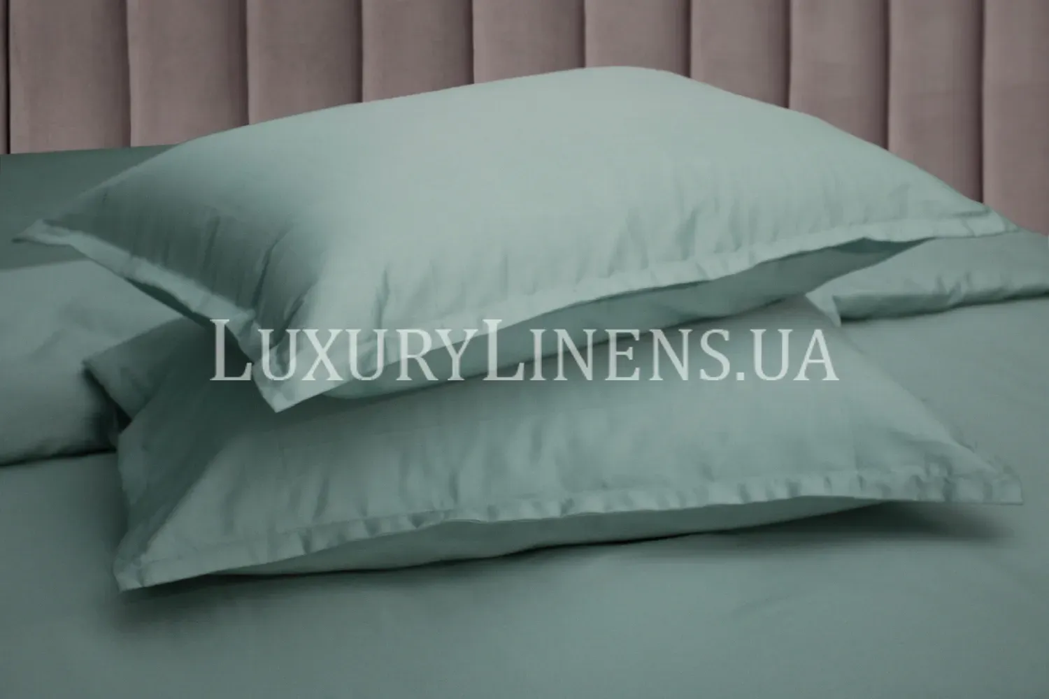 Постільна білизна LUXURY LINENS MINT 100% бавовна-, Півтораспальні