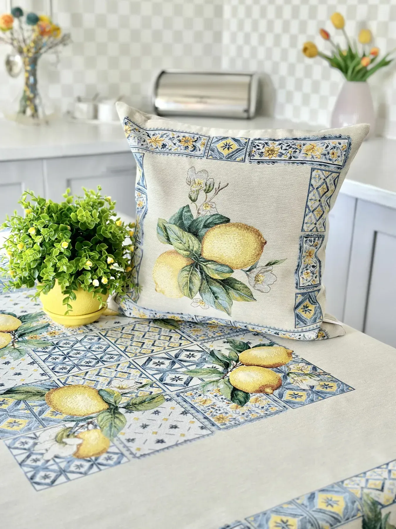 Наволочка гобеленова одностороння ISCHIA-NV Limaso