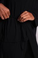 Довгий жіночий халат із мікромодала