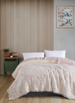 Покривало муслінове Saheser Nora pudra 230х250 см