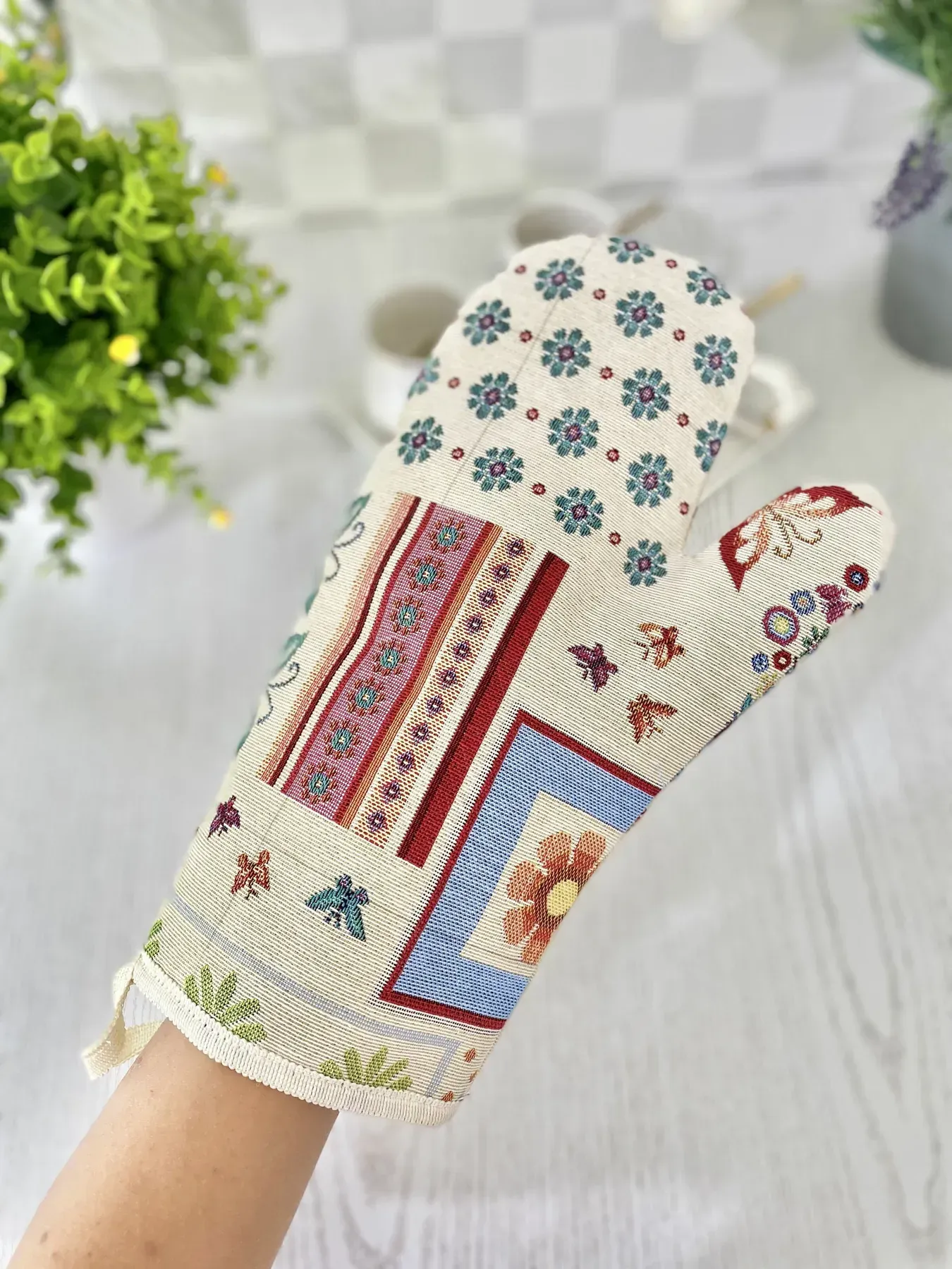 Рукавиця кухонна гобеленова RK0065 Limaso