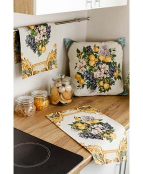 Наволочка декоративна Verna Фрукти в ромбі