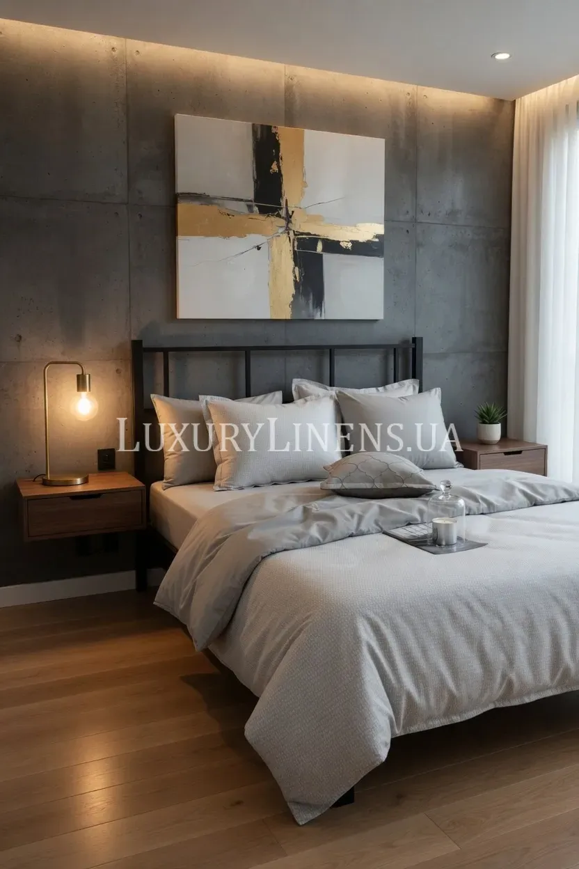 Постільна білизна LUXURY LINENS Altura LIGHT GRAY 100% єгипетська бавовна