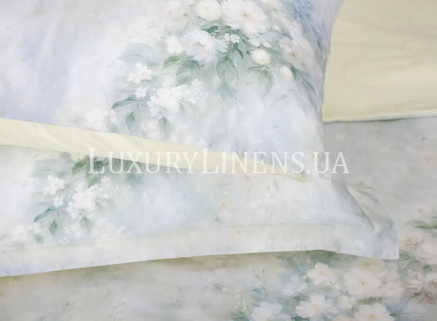 Постільна білизна LUXURY LINENS Laurette IVORY 100%єгипетська бавовна